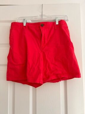 Old Navy Hot Pink Casual Cotton Jean-Style Shorts